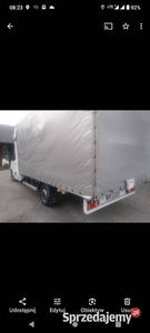 Renault Master plandeka 8 paletowy twincab