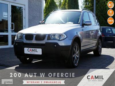 BMW X3 I (E83) 2.0D 150KM xDrive, Zarejestrowane, Ubezpieczone, Zadbane,