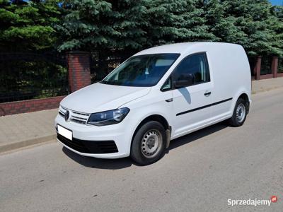 VOLKSWAGEN CADDY 1.6TDi 2016r 59tyś. km 5 drzwi HAK Czujniki