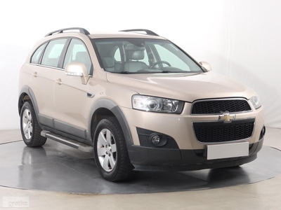 Chevrolet Captiva I , GAZ, 7 miejsc, Skóra, Navi, Klimatronic, Tempomat,