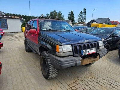 Jeep Grand Cherokee Automat 4.0 benzyna/ GAZ - skóry, klimatyzacja