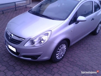 Opel Corsa 1.3 CDTI 2009r 138 tys. diesel srebrny metalik