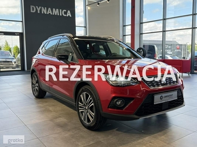 SEAT Arona Xcellence 1.0TSI 115KM M6 2020 r., salon PL, I wł., f-a VAT, gwaranc