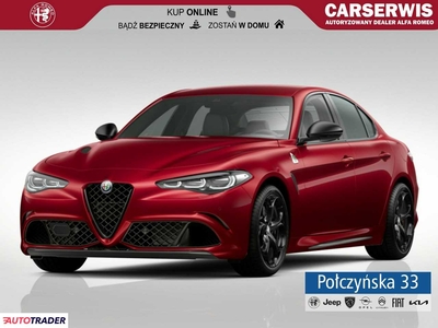 Alfa Romeo Giulia 2.9 benzyna 520 KM 2024r. (Warszawa)