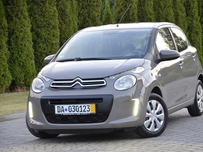 Citroen C1 II 1.0 Benzyna 69KM AUTOMAT 5drzwi LED Klima Bluetoth 1wł Bezwypadkowy