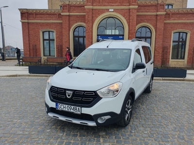 Dacia Dokker STEPWAY 1.5DCI 90KM KAMERA NAVI KLIMA ZAREJESTROWANY W PL