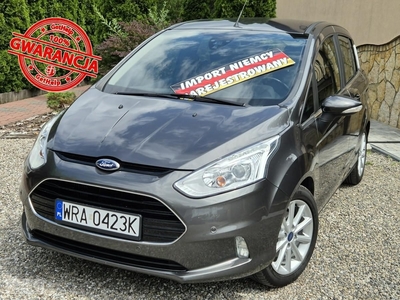 Ford B-MAX Przepiękny Kolor, Ledy, Wolne ręce, Org. Lakier, Stan Wzorowy