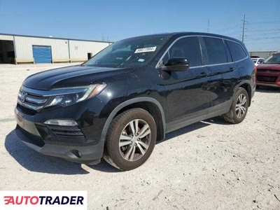 Honda Pilot 3.0 benzyna 2018r. (HASLET)