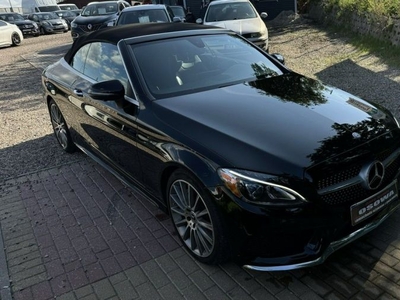 Mercedes C 300 c300 4-matic cabrio ledy skory kamera cofania felgi amg rok gwarancji