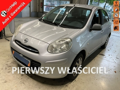 Nissan Micra IV Benzyna, klimatyzacja, dotykowa nawigacja, bardzo zadbana