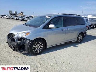 Toyota Sienna 3.0 benzyna 2019r. (SAN DIEGO)