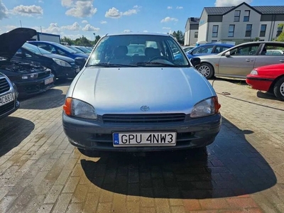 Toyota Starlet 1997r. 1.3 benzyna Opłaty Aktualne