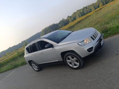 Jeep Compass 2,4b 2011r klima grzane fotele alufelgi skóra 4x4