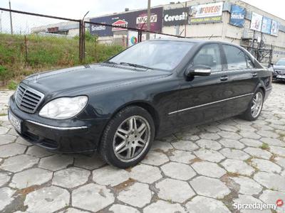 Mercedes-Benz Klasa S 500 4- Matic L zadbana, stan b. dobry!