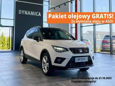 Seat Arona -FR 1.0TSI 115KM DSG 2019 r., salon PL I wł., f-a VAT, gwarancja fabr.