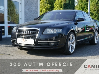 Audi A6 III (C6) sedan 3.0 TDi 233KM quattro, bogate wyposażenie premium,