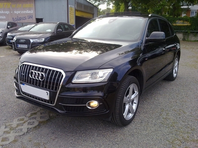 Audi Q5 II Quattro-EXCLUSIVE-S Line-Panorama-Skóra-Navi-IDEALNY STAN !!!