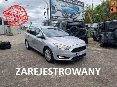 Ford Focus III 1.5 TDCI 95 KM, Bluetooth, Klimatyzacja, LED, Tempomat, Isofix, Hak