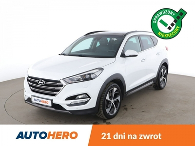 Hyundai Tucson III automat 4x4 185KM skóra panorama kamera grzane fotele przód+tył