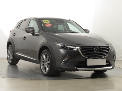 Mazda CX-3 , Salon Polska, 1. Właściciel, Automat, VAT 23%, Skóra, Navi,