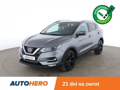 Nissan Qashqai II Panorama, LED, PDC, navi, kamera cofania, pełna książka serwisowa