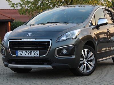 Peugeot 3008 I CROSSWAY 1.2 PureTech 130 kM, Panorama, grzane fotele, Skóra/Alca