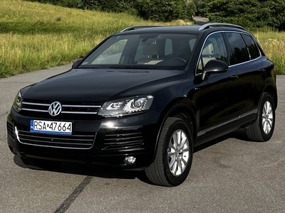 Volkswagen Touareg II 3.0TDiV6 240KM Exclusive -Gwarancja- 4x4,Salon,Kamery,Ledy