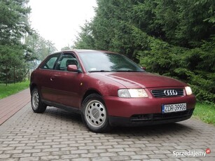 Audi A3 wiśniowa. OC do 27.06 /BT 2025. Działająca klima. Alufelgi 16