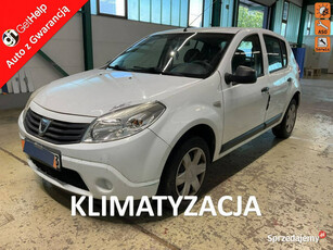 Dacia Sandero Benzyna, niski przebieg, klimatyzacja, el. szyby, isofix, os…