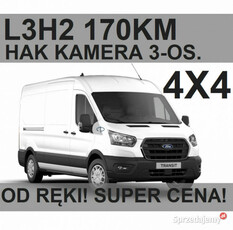 Ford Transit 4x4 L3H2 170KM Hak Kamera Super Cena ! Dostępny od ręki ! 199…