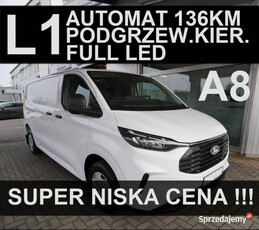 Ford Transit Custom L1 A8 Nowy Ford Custom 136KM Full Led Kamera Dostępny …