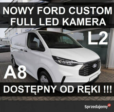 Ford Transit Custom L2 A8 Nowy Ford Custom 136KM Full Led Kamera Dostępny …