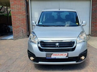 Peugeot Partner Tylko 70 tys km. 1.6 BHDI 100 KM, SALON PL,I WŁ,Tempomat F.vat23%,