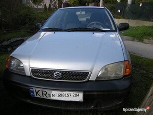 Suzuki Swift 1.0 2001r benzyna, 80tys km bezwypadkowy