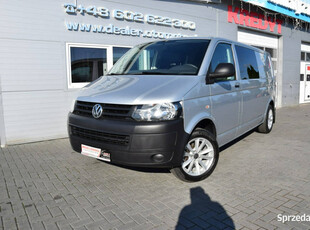 Volkswagen Transporter 2.0TDI LONG 100% bezwypadkowy Serwis ASO 5-osób Bry…