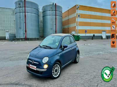 Fiat 500 Cabrio 1.3jtd klimatronic el.dach el.szyby ładny stan 100% sprawny