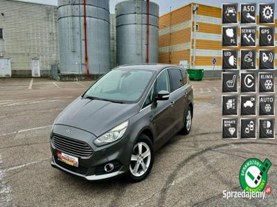 Ford S-Max 2.0tdci 180KM ledy Navi kamera asyst park automa…