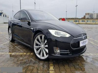 Tesla Model S bez wersji S 60, OKAZJA, Jasna skóra, zawieszenie pneumatyczne, Gwarancja