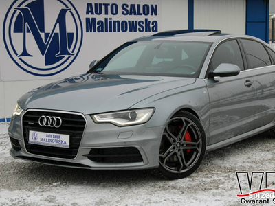 Audi A6 S-Line 3.0 T 310KM Navi Kamera Skóra+Pamięć+El 2xPD…