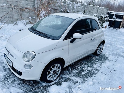 Fiat 500 wersja SPORT w świetnym stanie, klima, skóra