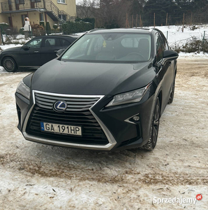 Lexus RX 450h uszkodzona hybryda