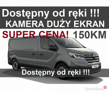 Renault Trafic L2H1 2,0 150KM Furgon Duży ekran Kamera Supe…