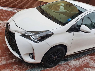 Toyota Yaris 1.0 69KM 2017 Biała Kamera JakNowa Bardzo Ładna