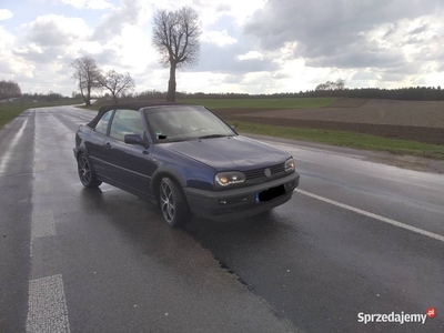 VW GOLF III CABRIO DOINWESTOWANY ZADBANY ZAREJESTROWANY W PL