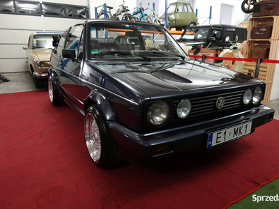 VW Golf mk1 Karmann Cabrio, po odbudowie w idealnym stanie