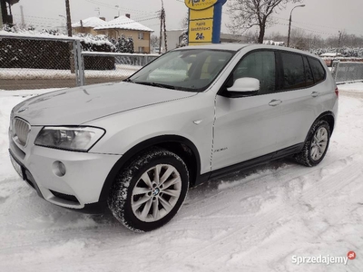 BMW X3 2.0 T Benzyna 245 KM 2013 Rok xDrive28i