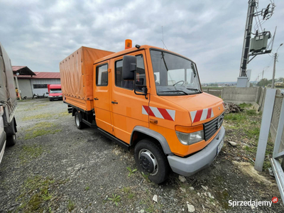 Mercedes inny Vario 614 Brygadówka skrzynia plandeka 6-oso doka dokka 2004