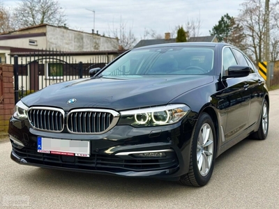 BMW SERIA 5 VII (G30/G31) BMW SERIA 5 1WŁ ASO Salon PL FV23% Plug in Hybrid Kamera Skóra