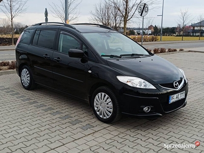 Mazda 5 2.0 benzyna 145KM, 6bieg, 1 właściciel, 7 osób.