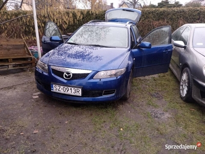 Mazda 6 2.0 DTI 2006 rok uszkodzony silnik